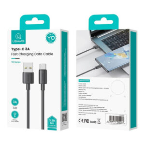 Cáp sạc nhanh và truyền dữ liệu Usams SJ708 USB to Type C