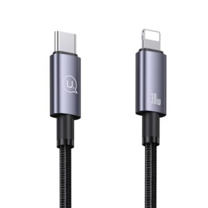 Cáp sạc nhanh và truyền dữ liệu Type C to Lightning USAMS SJ662