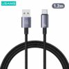 Cáp sạc nhanh và truyền dữ liệu USAMS US-SJ663 USB to C 3A 1.2m