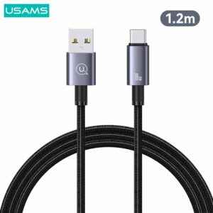 Cáp sạc nhanh và truyền dữ liệu USAMS US-SJ663 USB to C 3A 1.2m