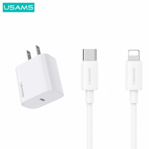 Bộ củ sạc USAMS-OY( Củ CC228 PD20W+ Cáp SJ712 30W