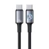 Cáp sạc nhanh C to C, dây dù USAMS SJ751 240W