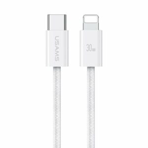 Cáp sạc nhanh Type C to Lightning USAMS SJ657 PD30w 1.2m