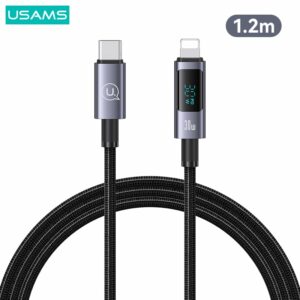 Cáp sạc nhanh Type C to Lightning USAMS SJ672 30w 1.2m